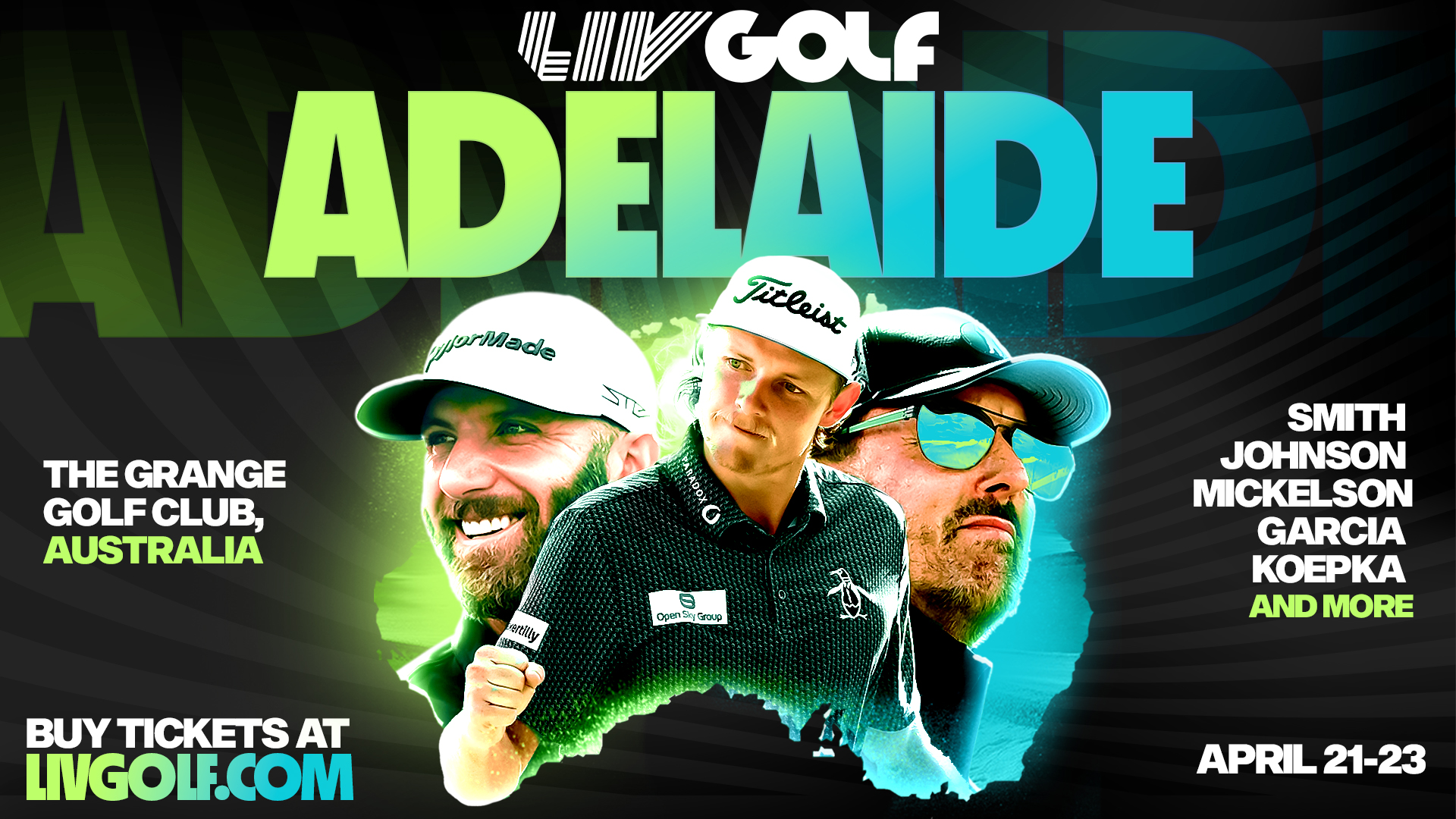LIV Golf Adelaide releases additional tickets for highly anticipa...