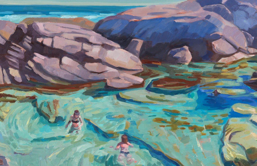 Cecilia Gunnarsson 'Rock Pools', Kangaroo Island